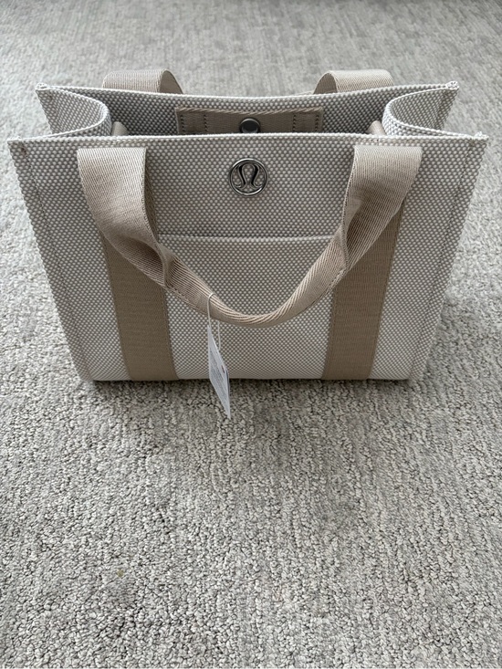 lululemon athletica Handbags - Lululemon athletica Beige Canvas Tote Bag